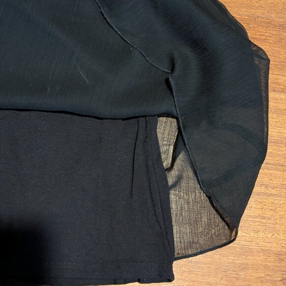 CONVERSE ONE STAR LADIES TANK TOP-BLACK-MEDIUM-GOOD CONDITION - Picture 6 of 12